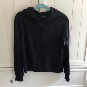 Athleta black pullover hoodie size XS.
